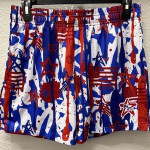 Baseball Lifestyle Patriotic Shorts